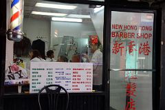 07-3 New Hong Kong Barber Shop On Doyers Street Chinatown New York City